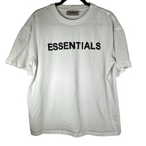 FEAR OF GOD ESSENTIALS TEE White Size Large